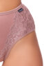 Женские трусы утягивающие с кружевом HoneyFormat 8005 кофе