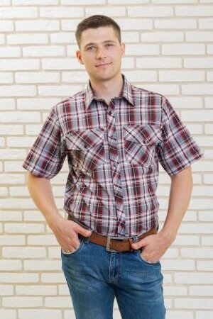 Рубашка шотландка К/Р 1852