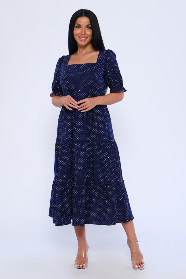 Платье женское 71123 темно-синий