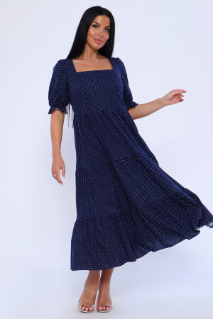 Платье женское 71123 темно-синий