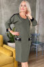 Платье женское 9083 хаки