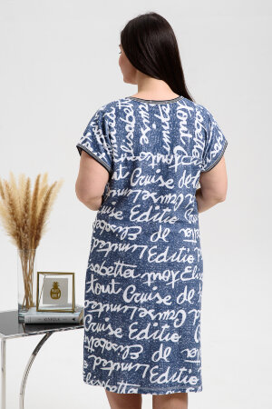 Халат Женский 8472 джинс