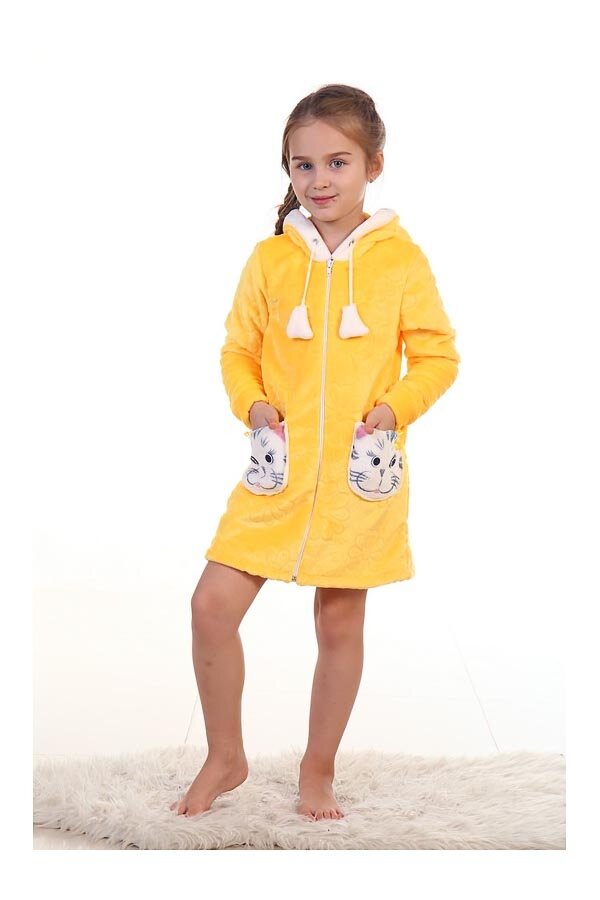Халат детский 7-115г (жёлтый)