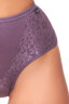 Женские трусы утягивающие с кружевом HoneyFormat 8005 слива