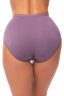 Женские трусы утягивающие с кружевом HoneyFormat 8005 слива