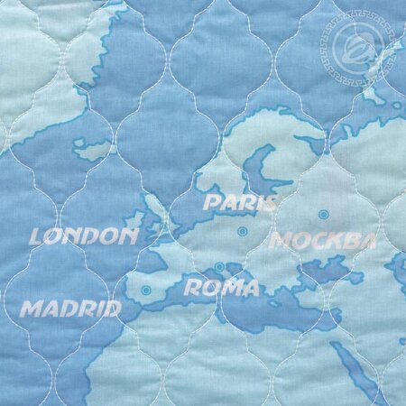 Покрывало стеганое Суперкар, поплин