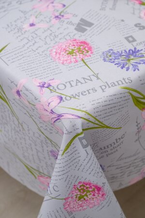 Скатерть Цветы и письма