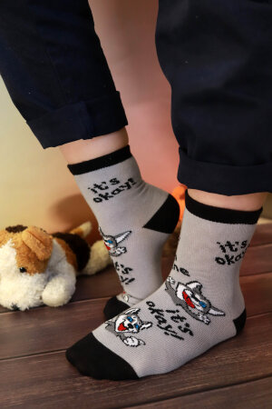 Детские носки Хаски