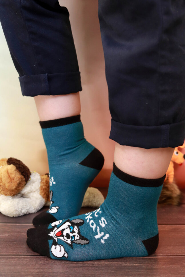 Детские носки Хаски