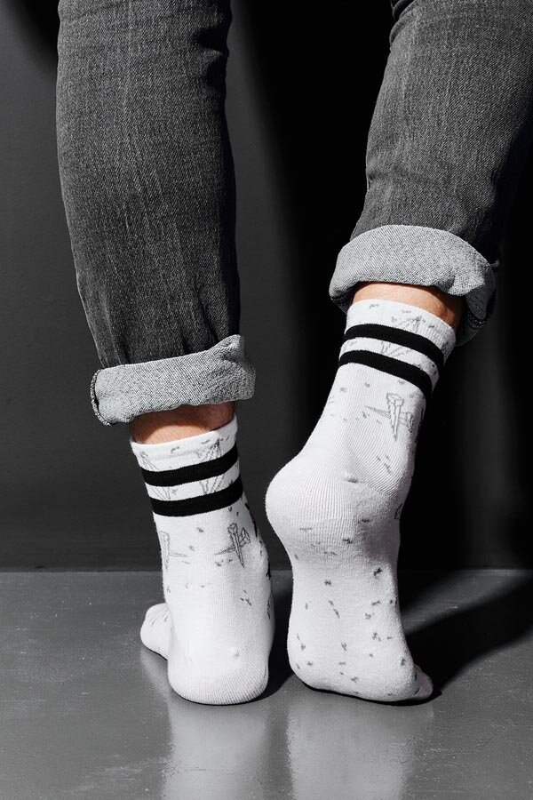 Носки высокие мужские Арт