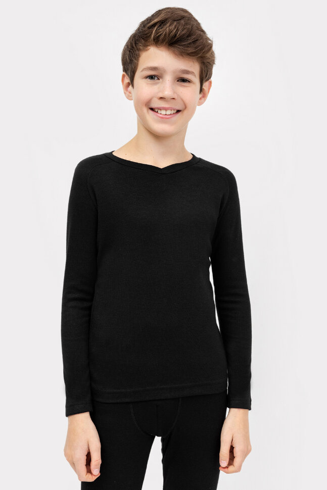 Детский джемпер для мальчика Термо 623320 черный