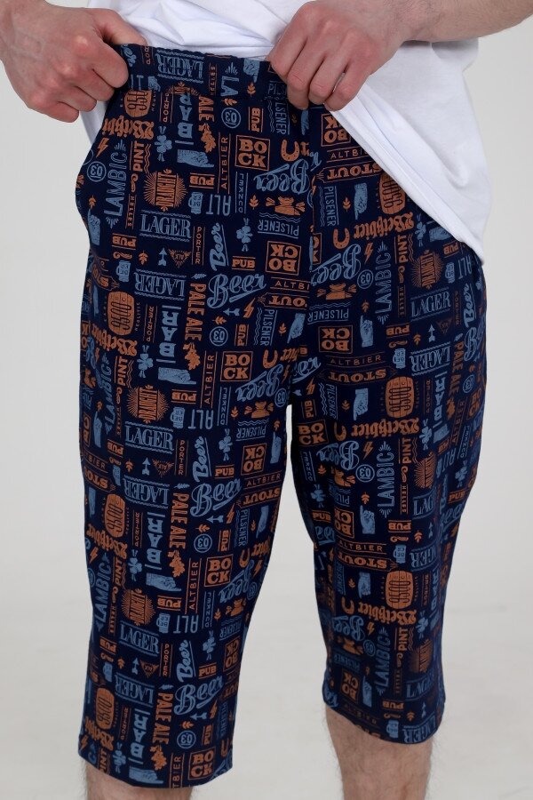 Бриджи Абстракция беж БЖМ-55-2