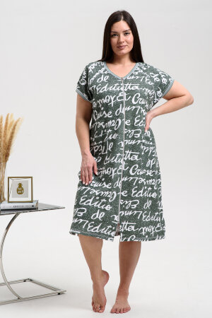 Халат Женский 8472 хаки