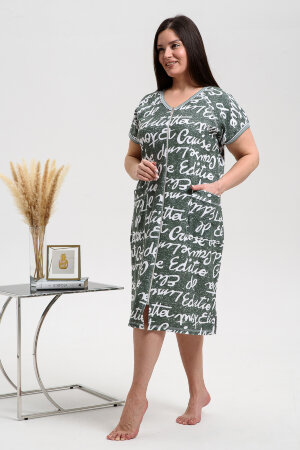 Халат Женский 8472 хаки