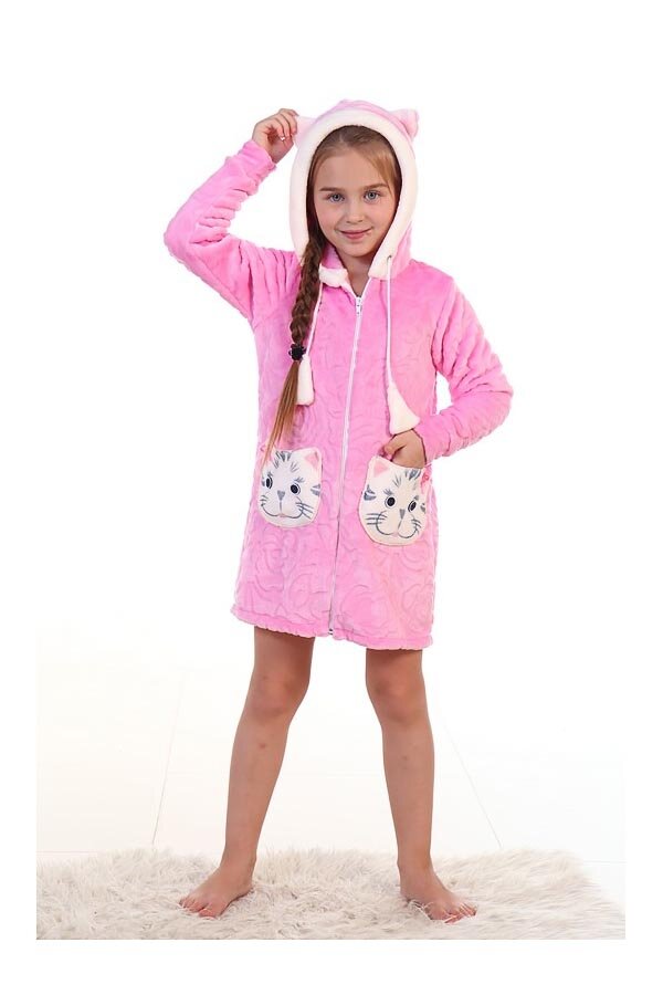 Халат детский 7-115 (розовый)