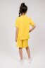 Костюм с шортами для девочки 0416 желтый