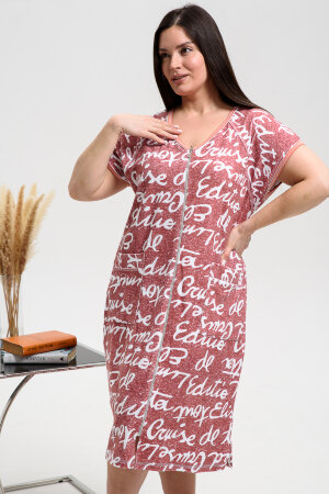 Халат Женский 8472 терракот