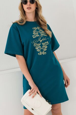Платье женское 21577 петроль
