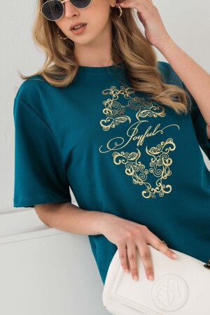 Платье женское 21577 петроль