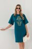 Платье женское 21577 петроль