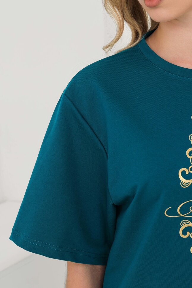 Платье женское 21577 петроль