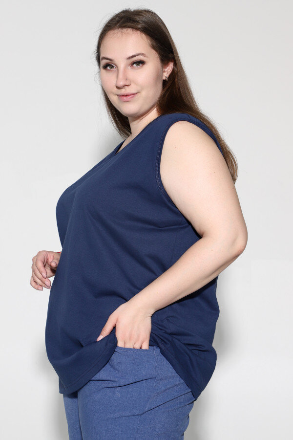 Майка Маргарита темно-синий МГ-01