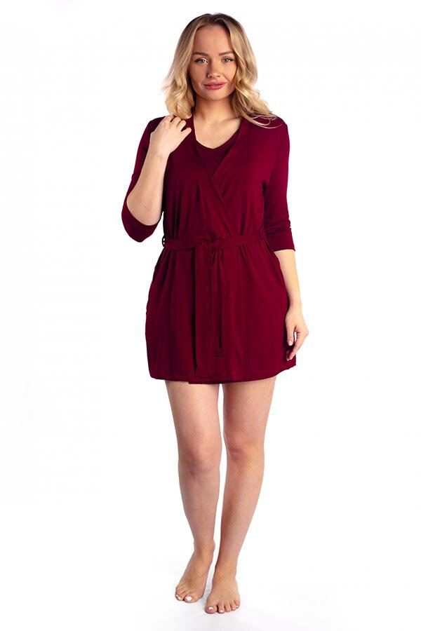 Халат Ирма бордо ВИ-95/1