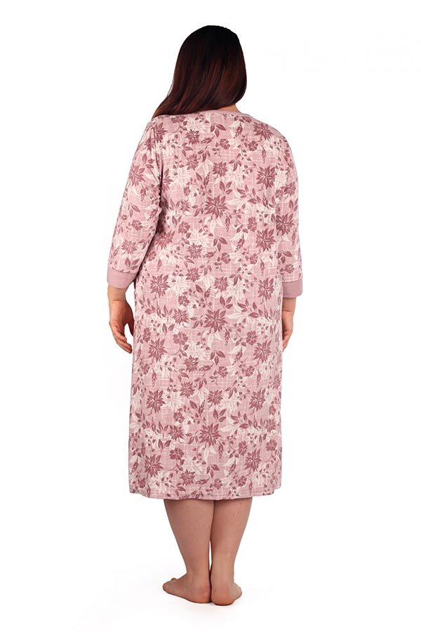 Халат Марлен1 розовый М-18/1