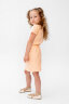 Костюм с юбкой для девочки Элис Персиковый/молочный