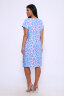 Платье женское 24679 голубой