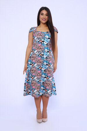 Платье женское 019 синий