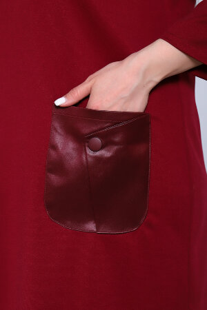 Платье женское 31728 бордо