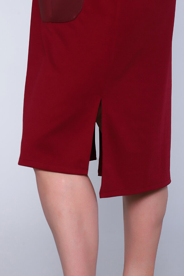 Платье женское 31728 бордо