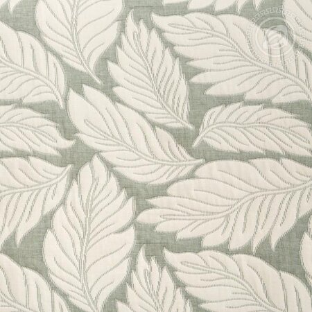 Покрывало Флора зеленая, жаккард