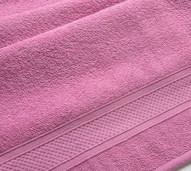 Полотенце махровое Фуксия, 400 гр/м2