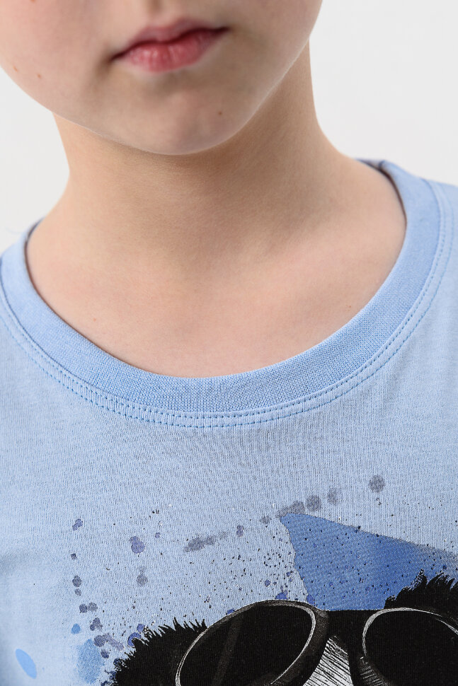 Пижама с брюками для мальчика Бамбук детская длинный рукав с брюками