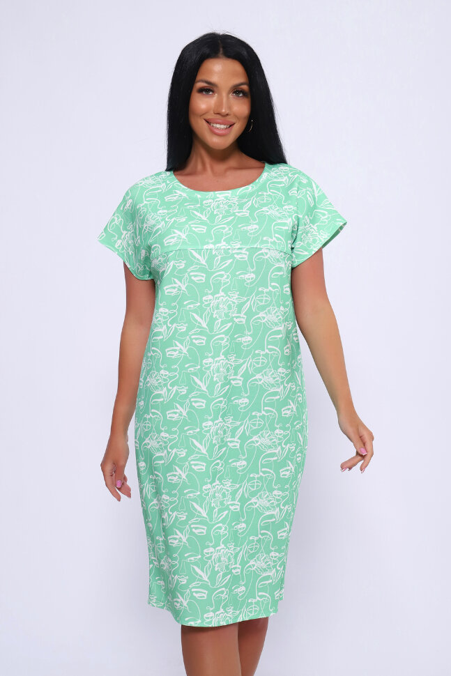 Платье женское 24679 мятный