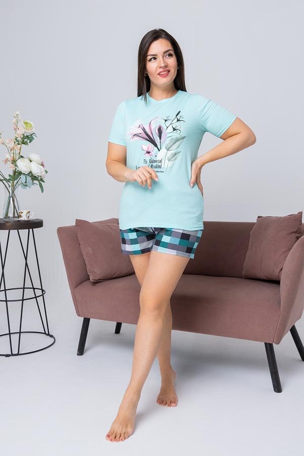 Женская пижама с шортами 6762