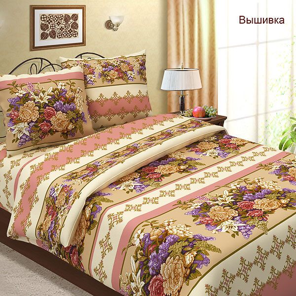 КПБ Вышивка бязь 2 сп. европр.