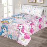 Покрывало стеганое Карусельки, поплин