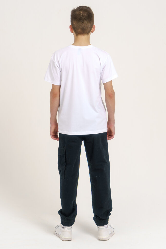 Футболка для мальчика Крейзи 1 белый