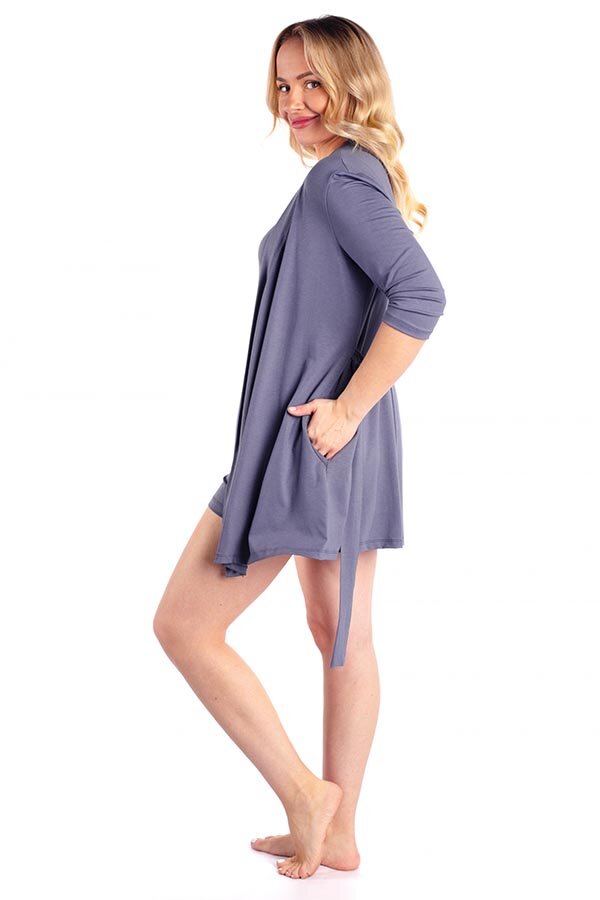 Халат Ирма графит ВИ-95/1