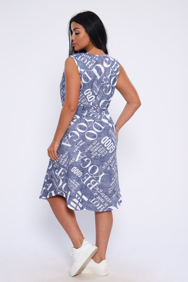 Платье женское 15493 индиго