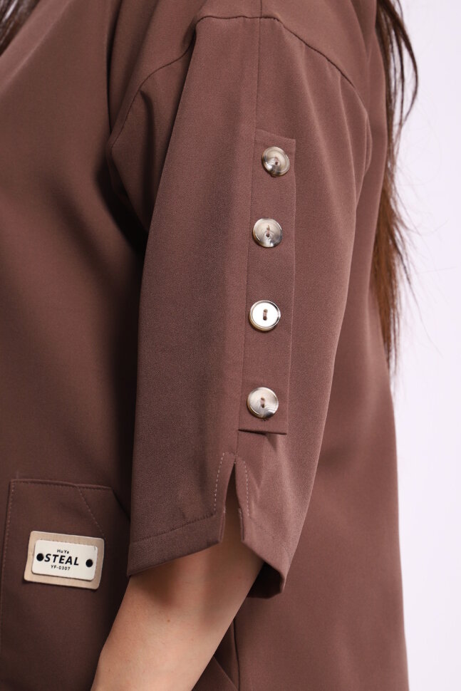 Платье женское 31891 коричневый