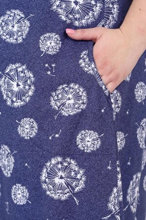 Платье Платье синий ПГ-887