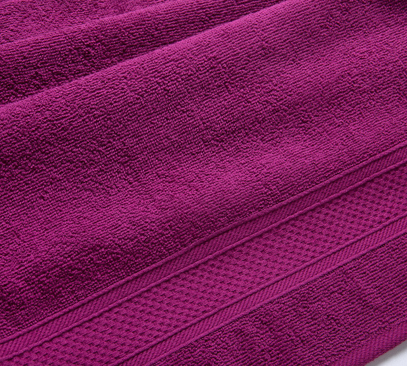 Полотенце махровое Яркая-фуксия, 400гр/м2
