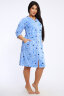 Халат Женский 052 голубой