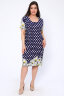 Платье женское 31376 синий