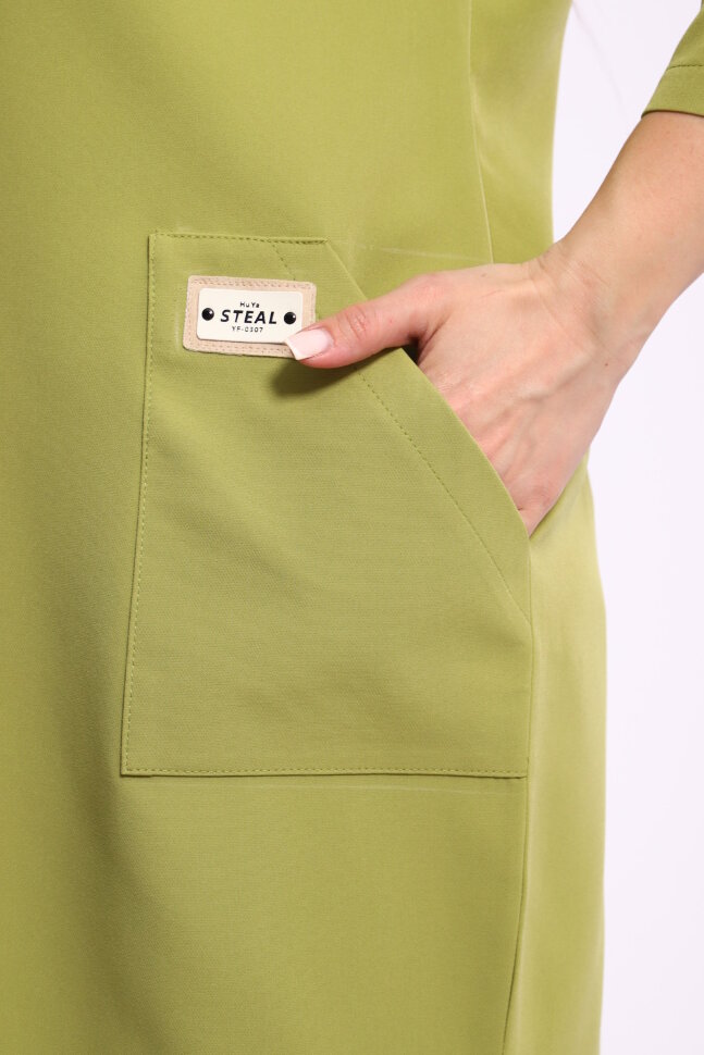 Платье женское 31891 зеленый