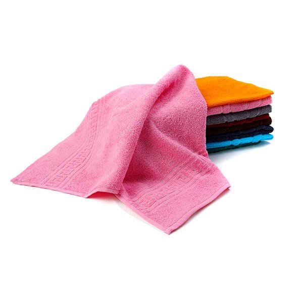 Полотенце махровое Ярко-розовый, 380 г/м2